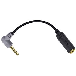 Comica Audio CVM-SPX 3.5mm TRS Female to 3.5mm TRRS Male Cable Adapter for Smartphones Comica Audio CVM-SPX 3.5mm TRS Female to 3.5mm TRRS Male Cable Adapter for Smartphones